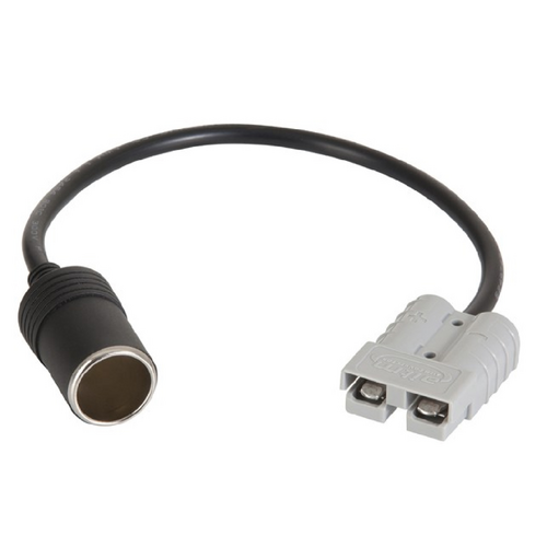 50A Anderson Style Plug to Cigarette Socket Adapter Cable Lead