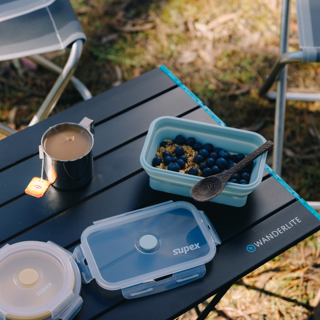 Supex Collapsible Rectangle Containers | 4 Pack