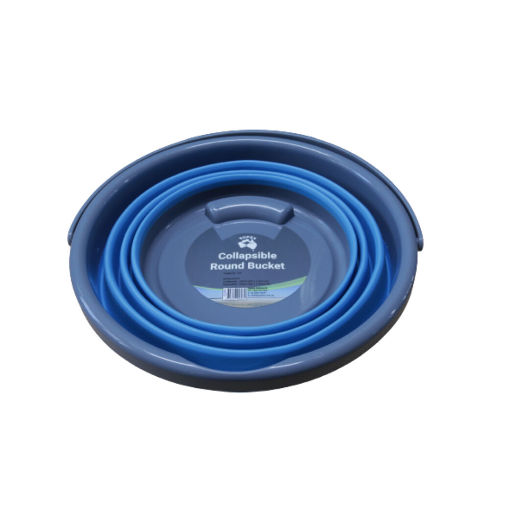 Supex Collapsible Bucket | 10L | Blue