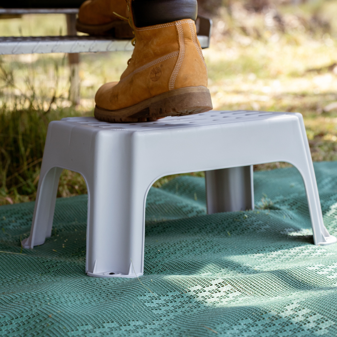 Supex Plastic Fixed Caravan Step | Grey