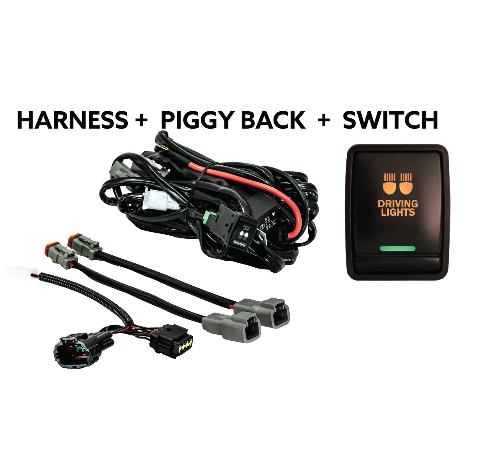 Plug & Play Driving Light / Lightbar Wiring Harness Suit Nissan Navara