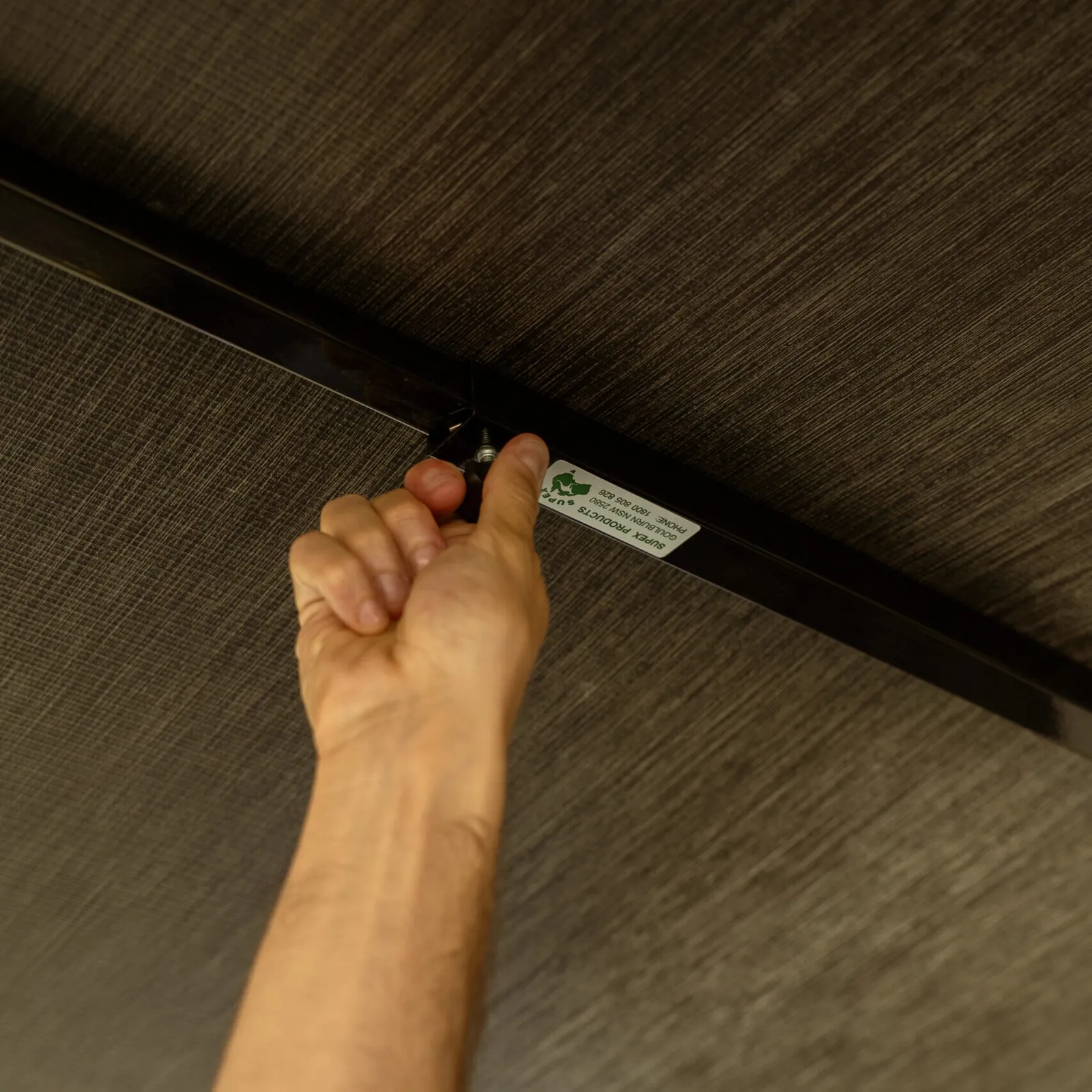 Supex Curved Roof Rafter | Slight Curve | Black | 243cm