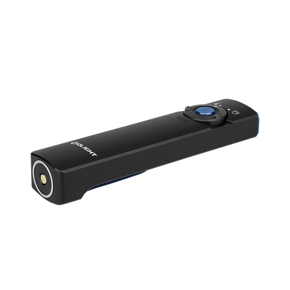 Olight Arkfeld in black showing the magnetic tail