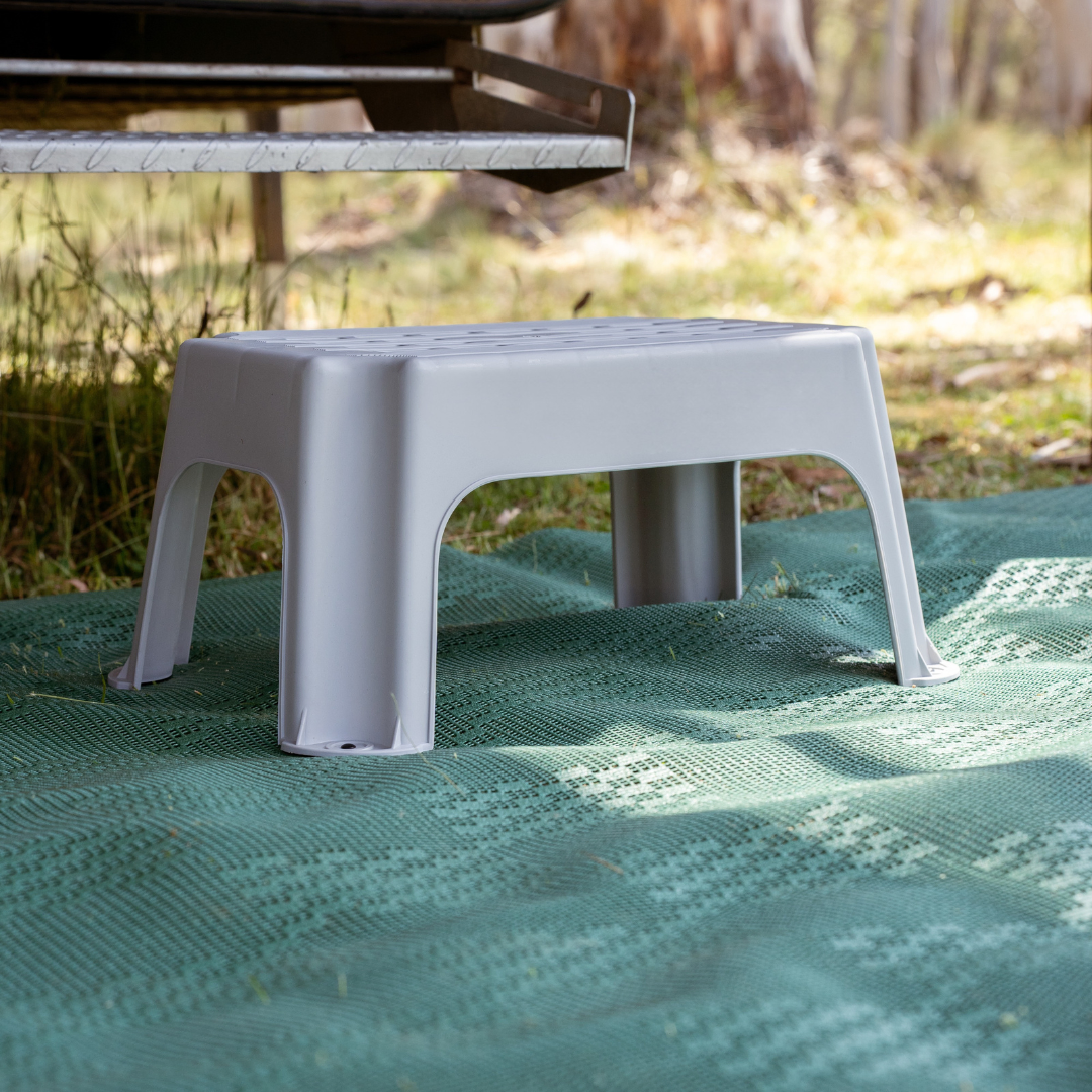 Supex Plastic Fixed Caravan Step | Grey