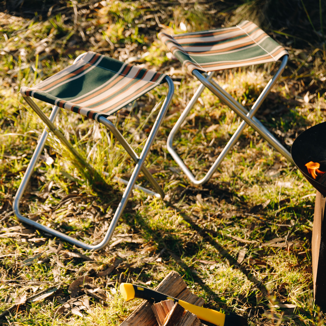 Supex Hoop Leg Camping Stool | Large | 45cm