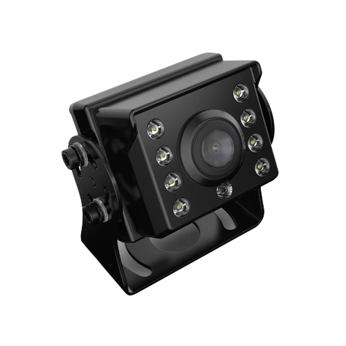 Angled view of the Hema HM-CAM10 rear camera and adjustable bracket