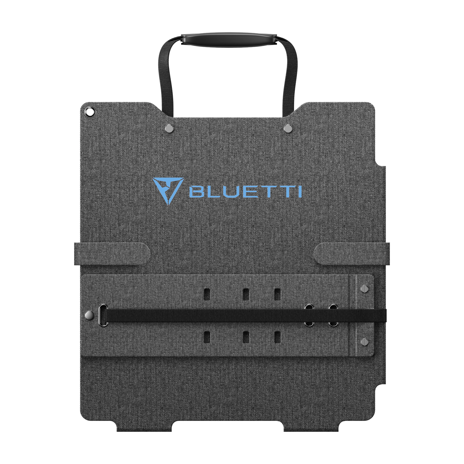 BLUETTI SORA 130 folded with its carry handle