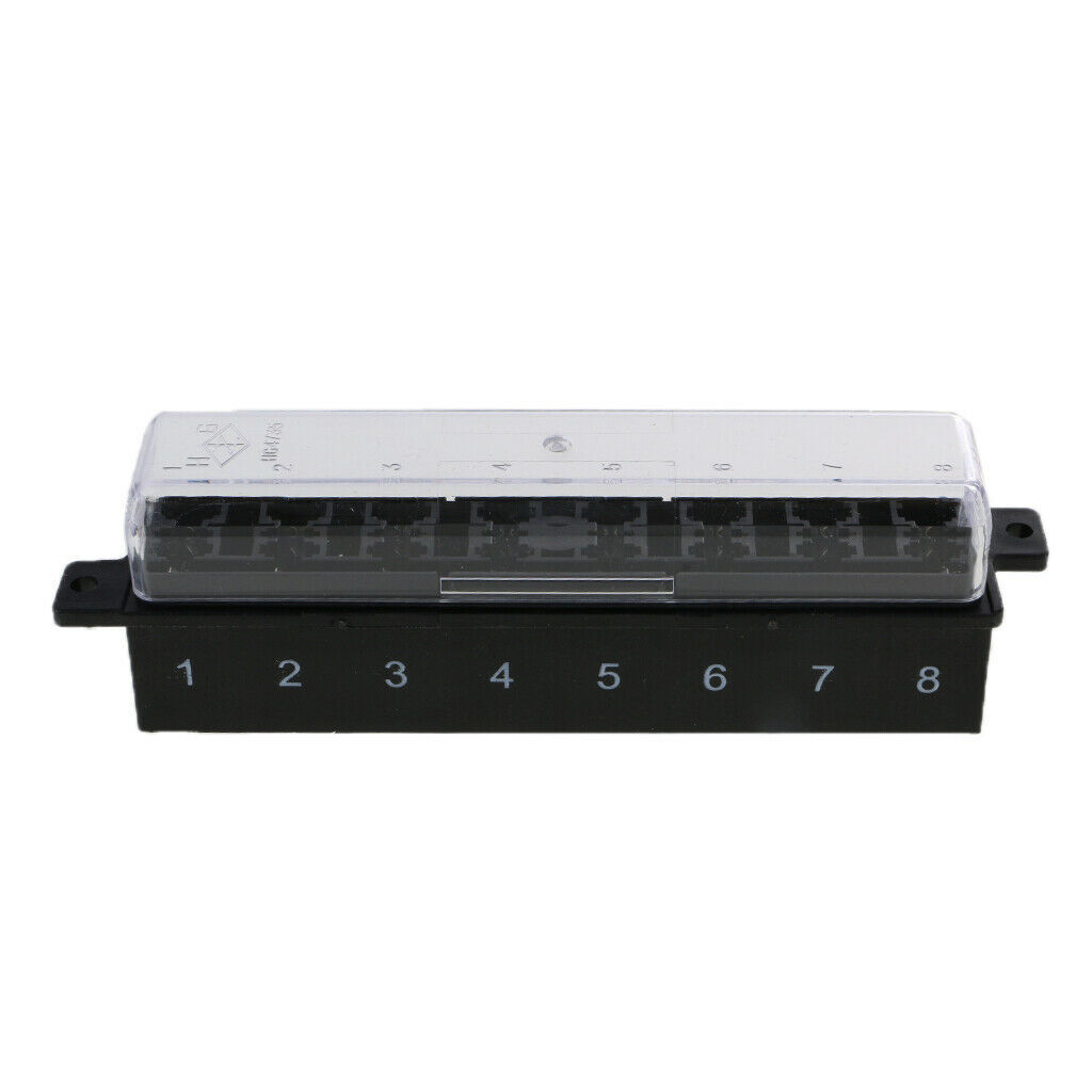8 Way Flush Mount Fuse Block