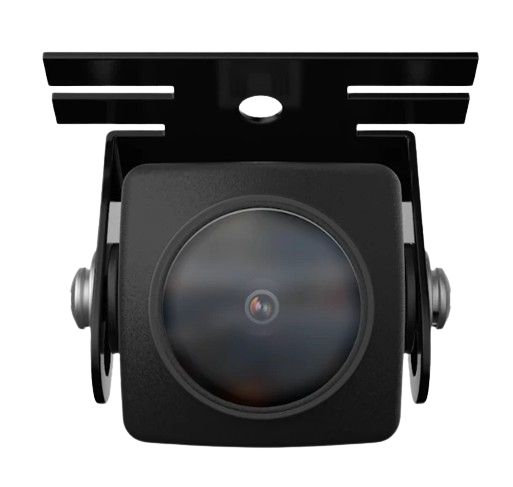 Front view of the Hema HM-CAM20 reversing camera lens and bracket