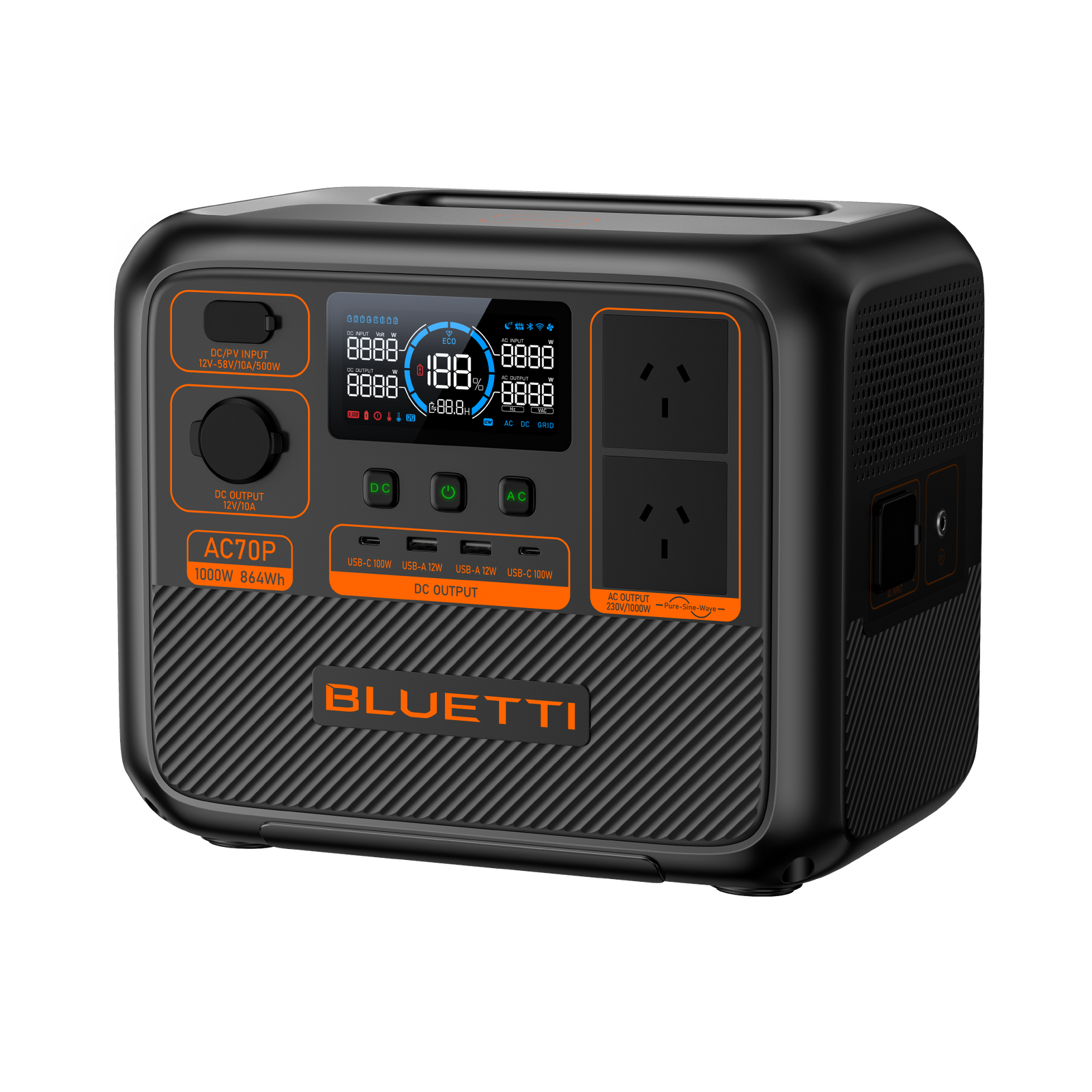 BLUETTI AC70P portable power station