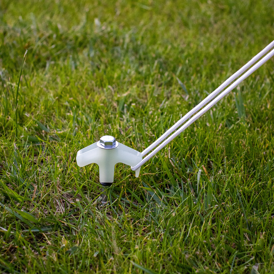 Supex Glow-In-The-Dark Hard Ground Screw-In Peg | 300mm | Single