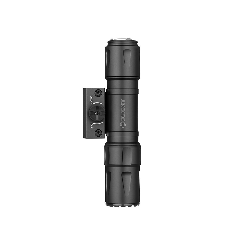 Olight Odin S Picatinny clamp with lock and unlock knob