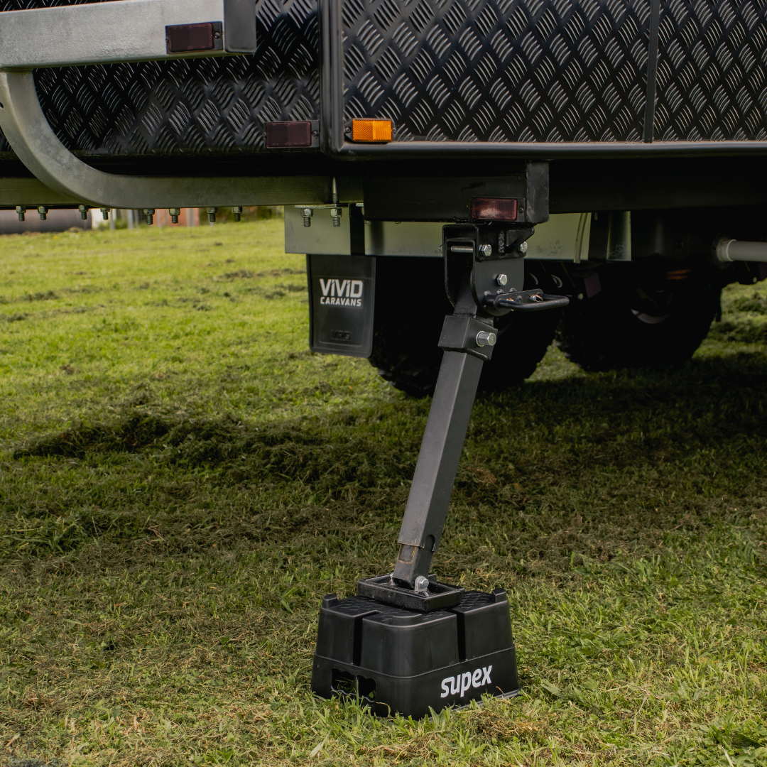Supex Caravan Jockey Wheel Block | 150mm Lift