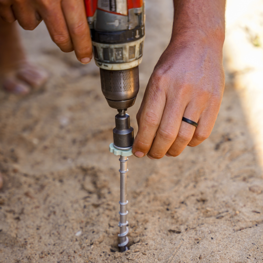 Supex Deluxe Alloy Screw-In Peg Kit | 12 Pegs