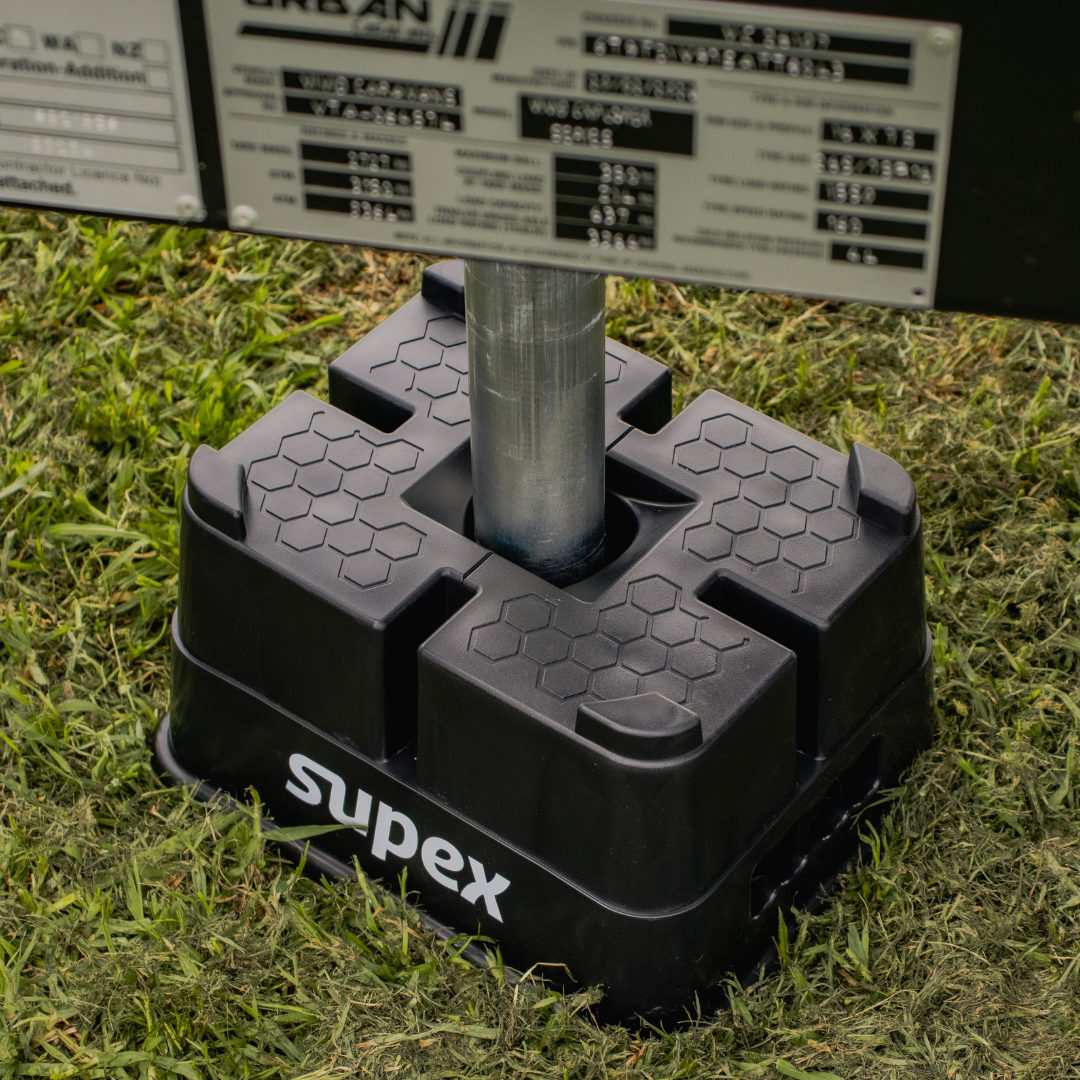 Supex Caravan Jockey Wheel Block | 150mm Lift