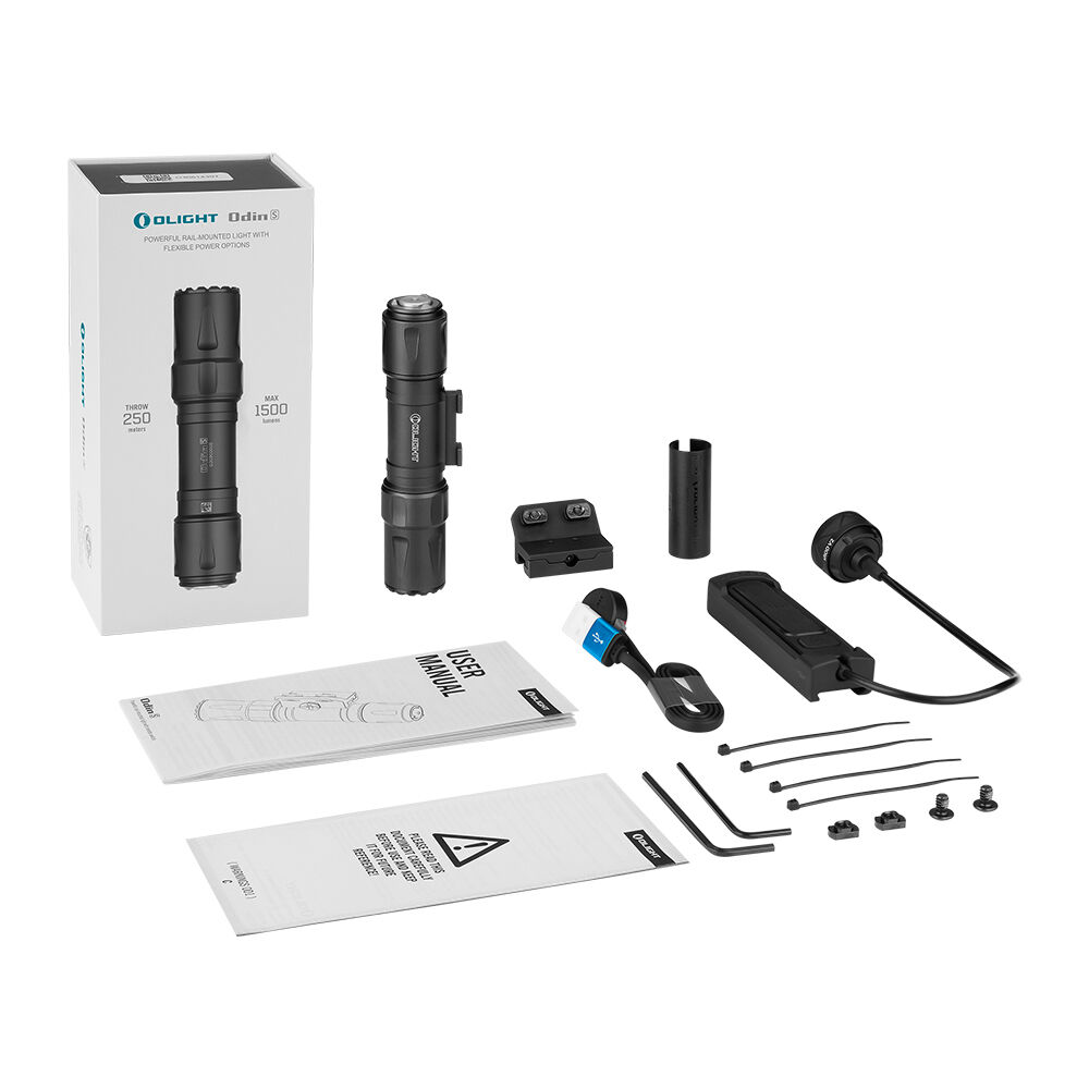 Olight Odin S box contents