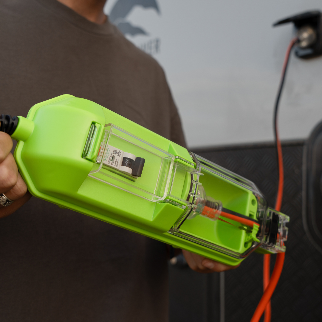 Supex 15A To 10A Caravan Power Adaptor | RCBO Protected
