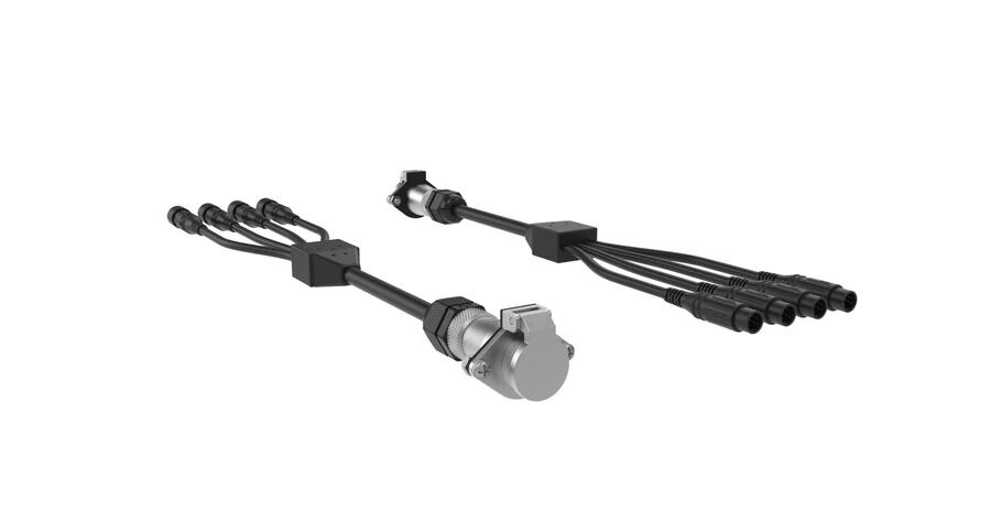 Hema HM-WOZ4 4-Channel Heavy Duty WOZA Connector Cable