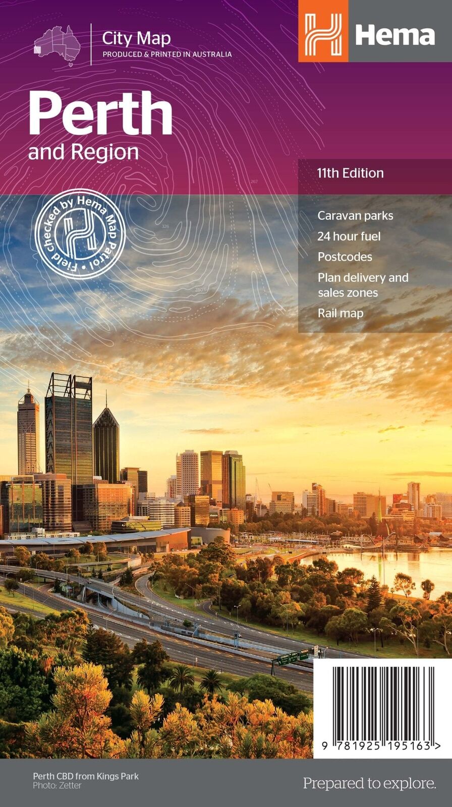 Hema Perth & Region Map (11th Edition)
