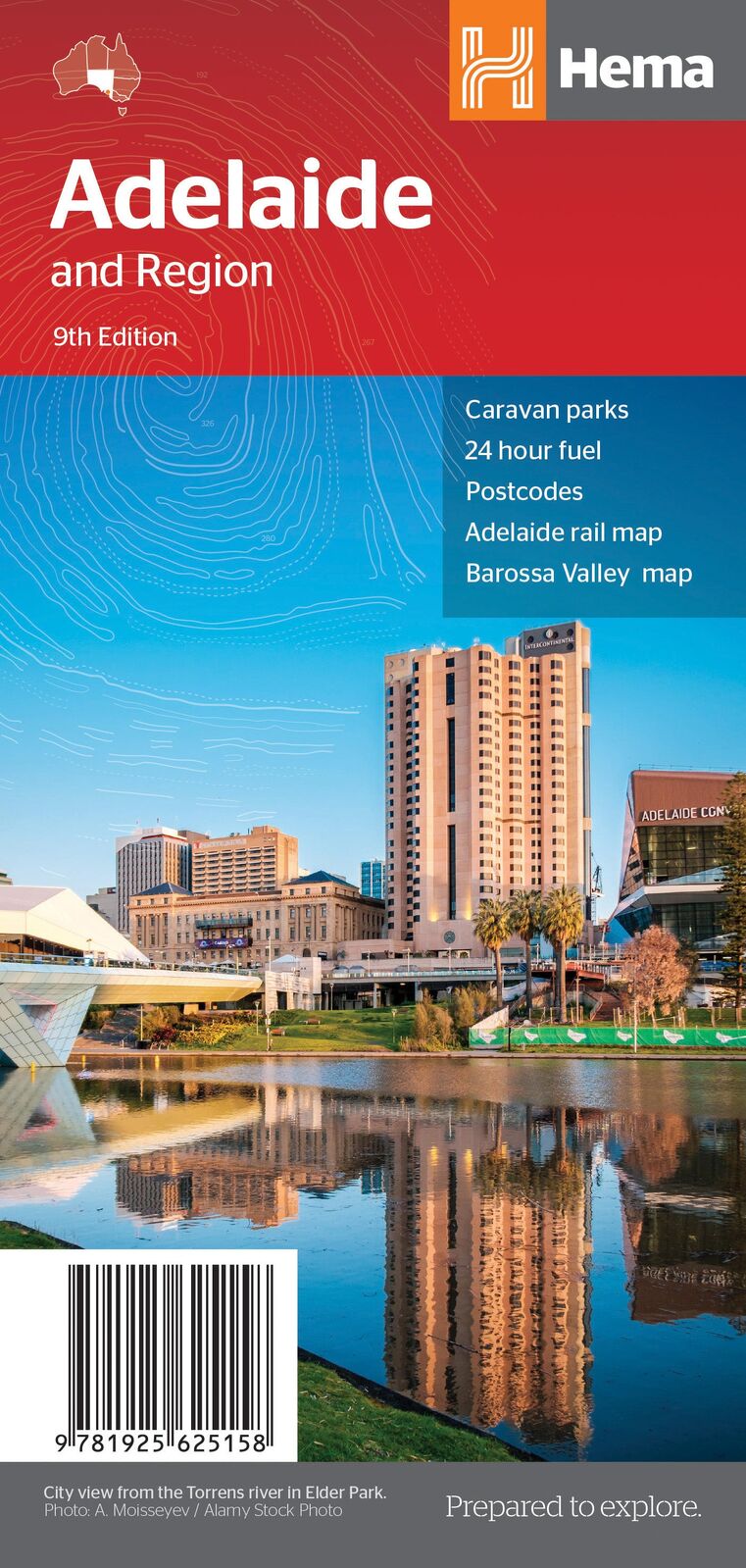 Hema Adelaide & Region Map (9th Edition)