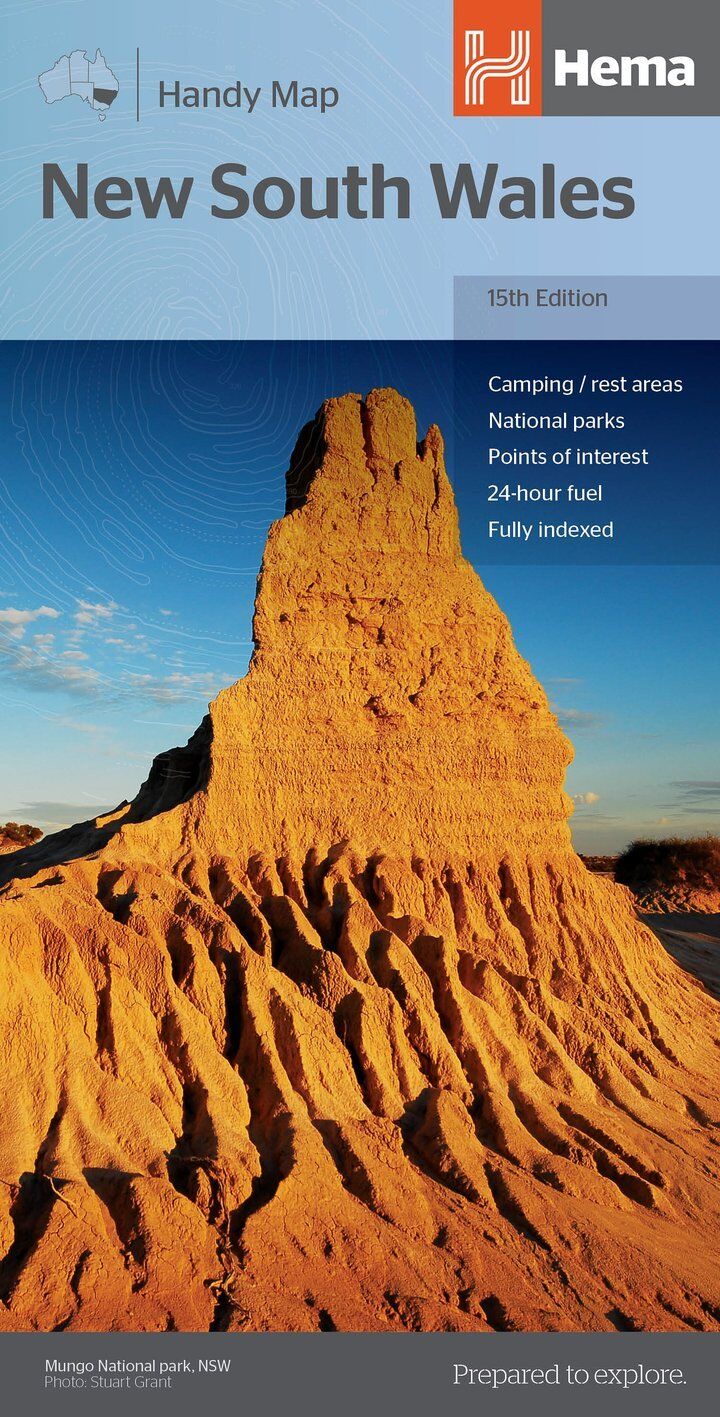 Hema New South Wales Handy Map (15th Edition)