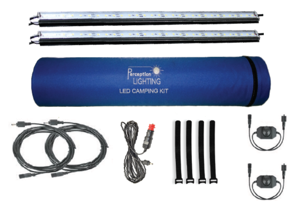 2 BAR LED CAMPING KIT