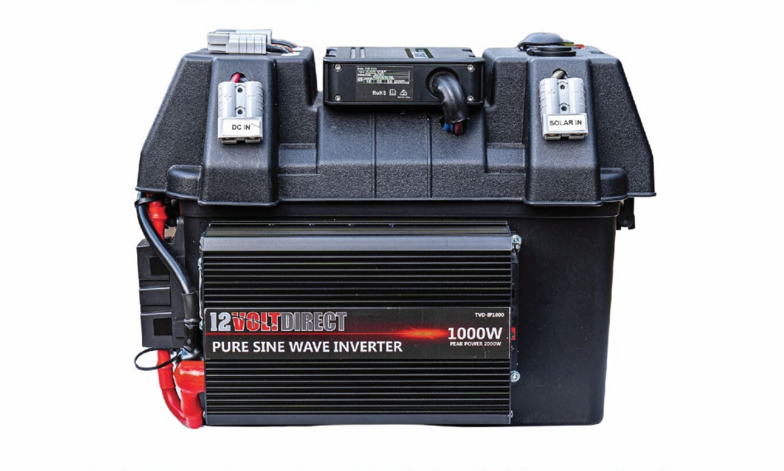 How to Connect a Battery, 12 Volt Inverter, and Charger 