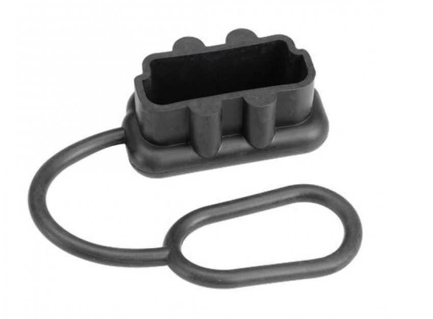 Black Dust/Water Resistant Rubber Cover for 175A 2 pole Anderson Connectors
