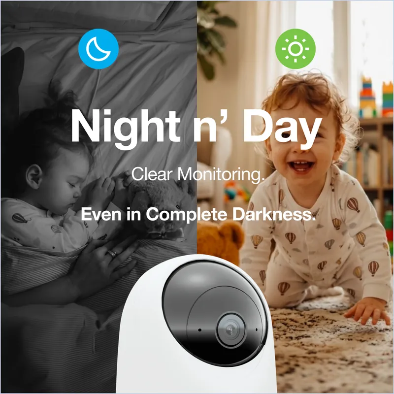 Uniden APPCAMX25PT App Cam X25PT 2K Indoor Pan & Tilt Motion Tracking Camera
