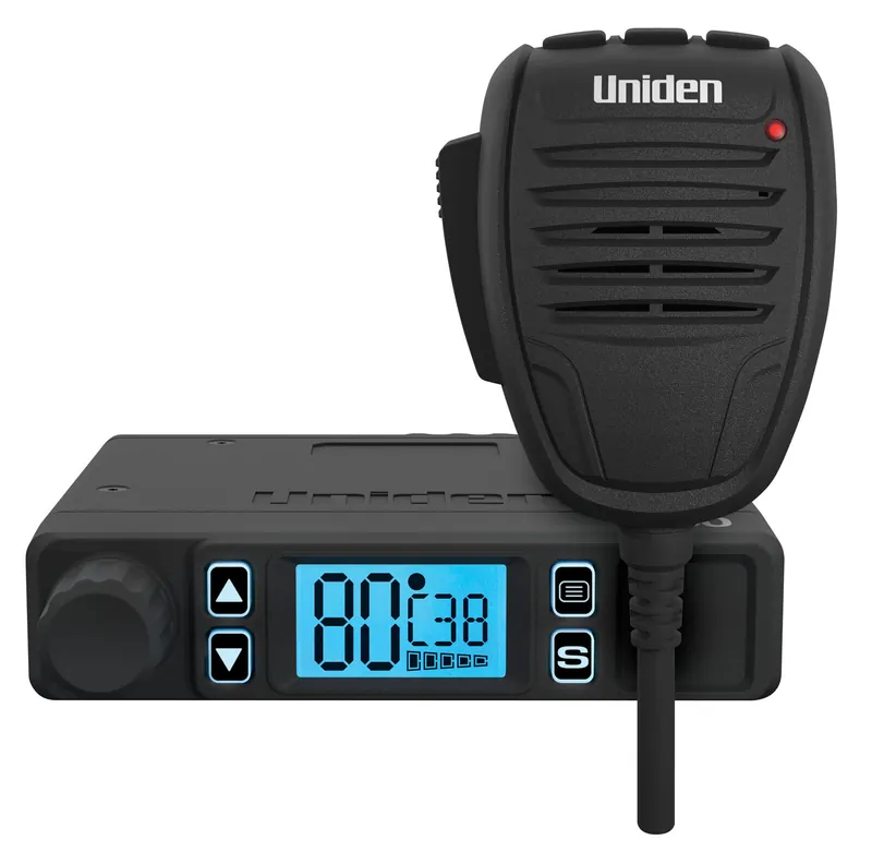 Uniden X80 Compact UHF CB Mobile Radio | 5W | Dual/Triple Watch