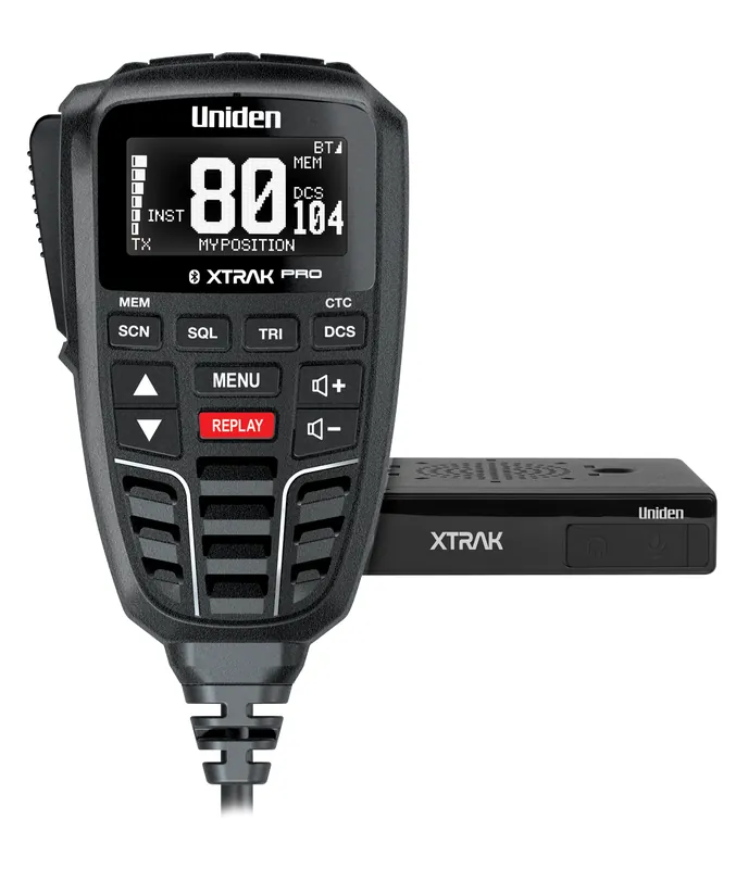Uniden XTRAK 80 Pro Ultimate Pack | ATX970S Antenna | XTRAK 50 Pro Handheld