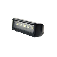 Licence Plate Lamp, Modern Style Stud Mount (Retail Blister Pack)
