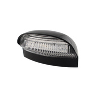 Licence Plate Lamp, Contour Style, Screw Mount - (White Box)