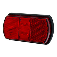 Red LED Rear Marker 9-33V 0.5m Cable