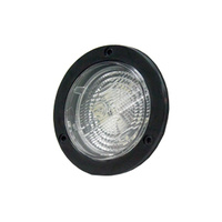 LED Lamp Round Reverse with Rubber Grommet 9-33V