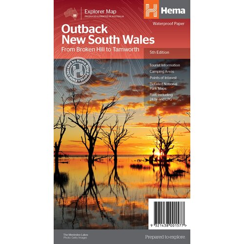 HEMA Outback New South Wales Map