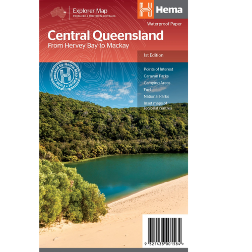 Hema Central Queensland Map Edition 1