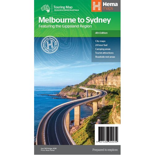 HEMA Melbourne to Sydney Map