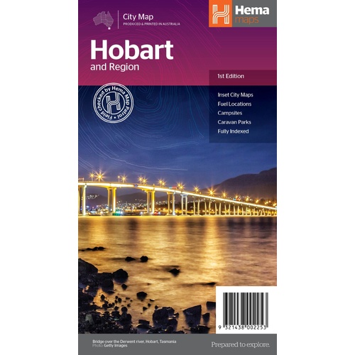 Hema Hobart & Region Map