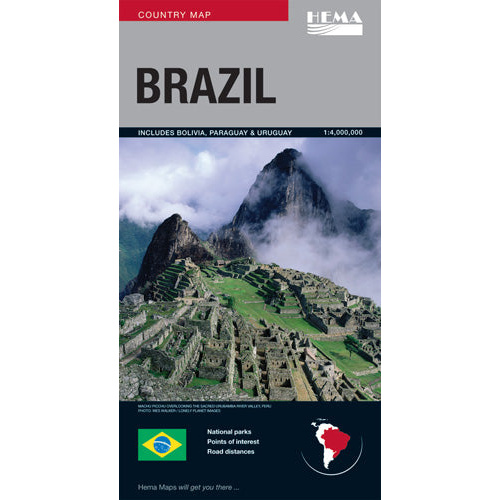 Hema Brazil Deluxe Map