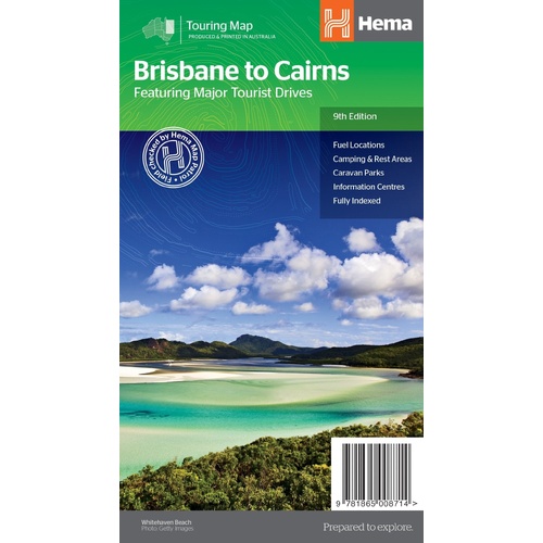 Hema Brisbane to Cairns Map