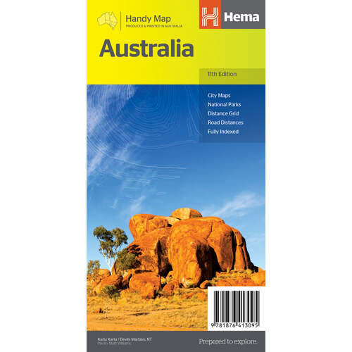 HEMA Australia Handy Map  (11th edition)
