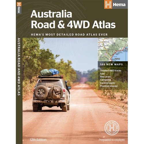 Australia Road & 4WD Atlas (Perfect bound)                (discontinued)