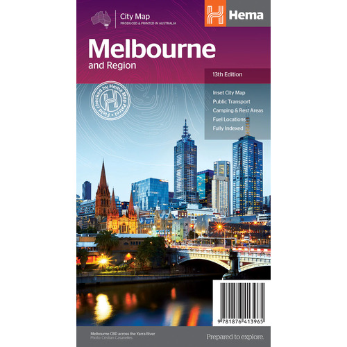 HEMA Melbourne & Region Map