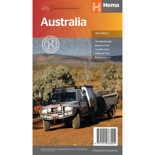 HEMA Australia Large Map