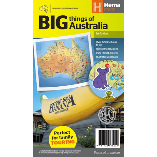 HEMA Big Things of Australia Map