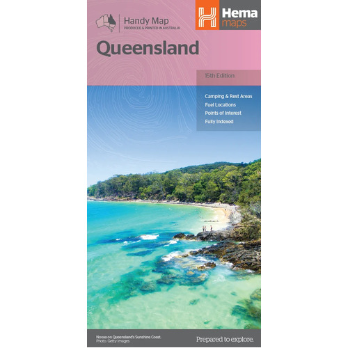HEMA Queensland Handy Map