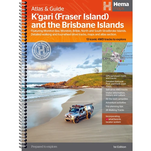 K'gari (Fraser Island) Atlas &  Guide
