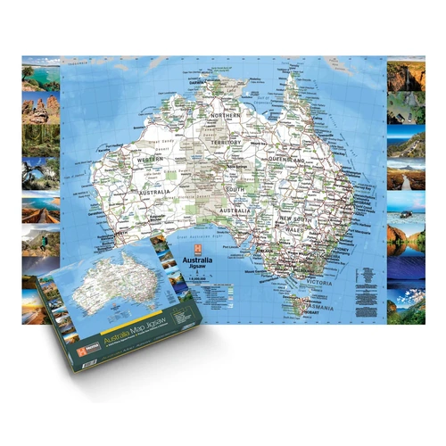 Hema's Australia Map Jigsaw