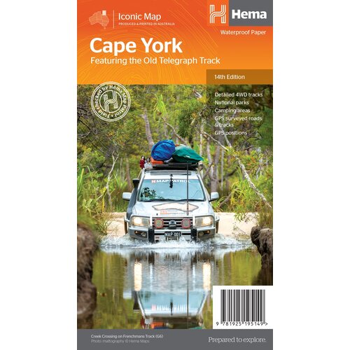 HEMA Cape York Map